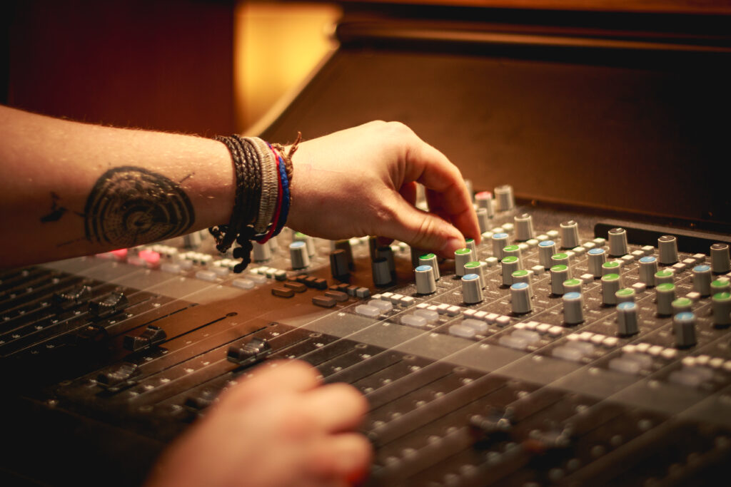 A photo of a lovely mixing desk